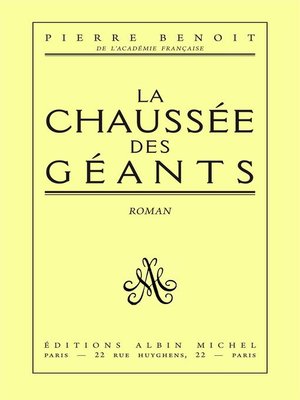 cover image of La Chaussée des géants